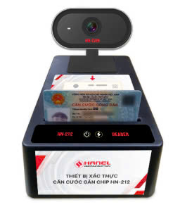 Thiết bị xác thực căn cước công dân gắn chip có tem chứng nhận RAR