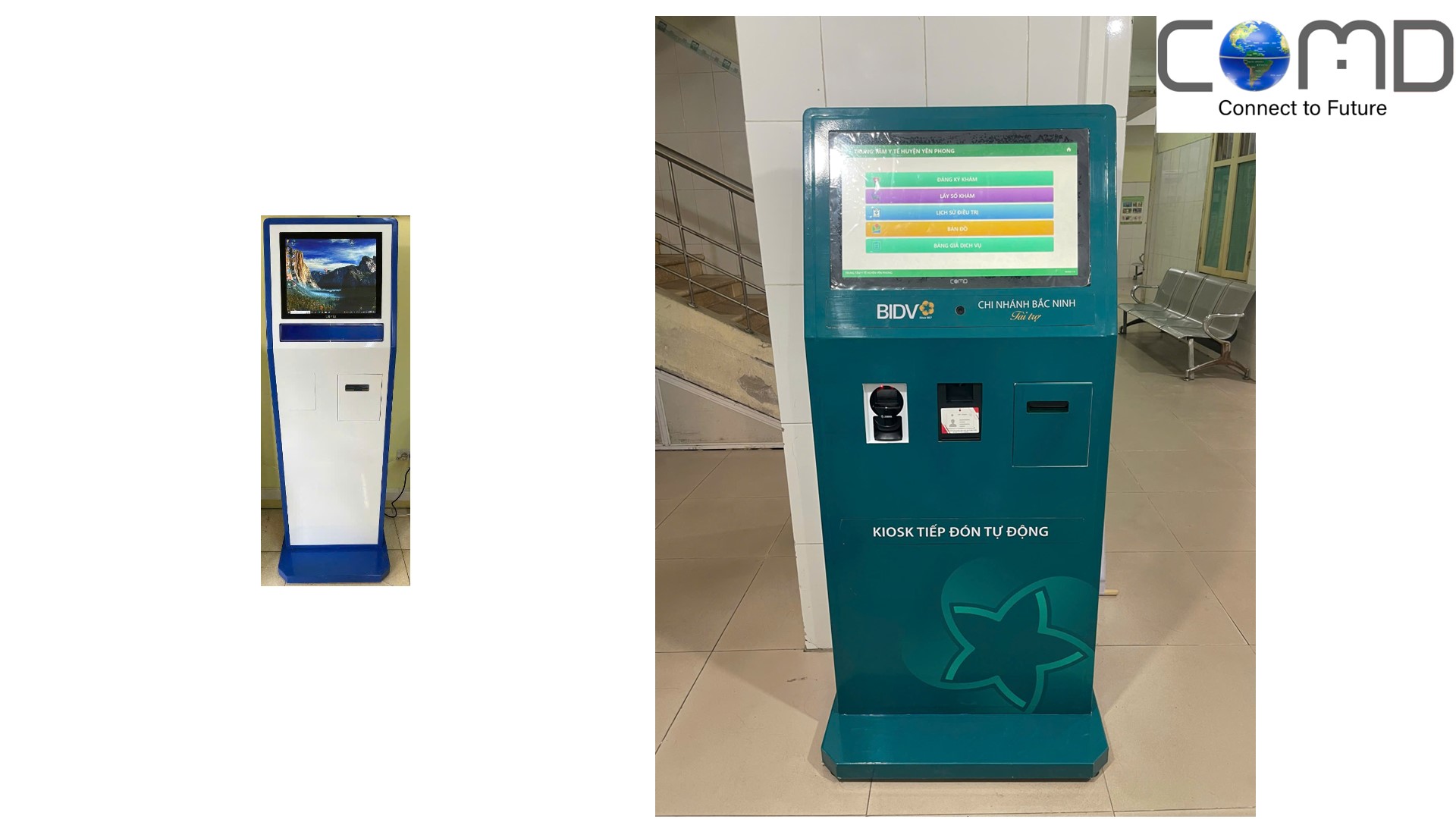 Hệ thống  tiếp đón bệnh nhân thông minh COMD-iKIOSK