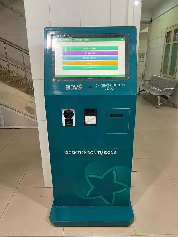 Phần mềm đăng khí khám bệnh thông minh COMD-iKIOSK tích hợp trong KIOSK COMD